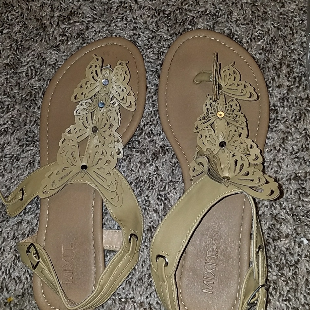 butterfly sandals